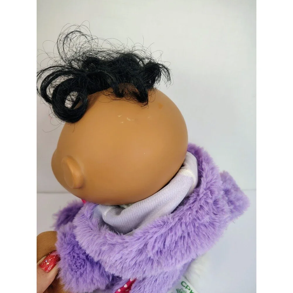 Cabbage Patch Kids Deluxe Toddler Giggle with Me, Purple Bunny Fashion See Pics
